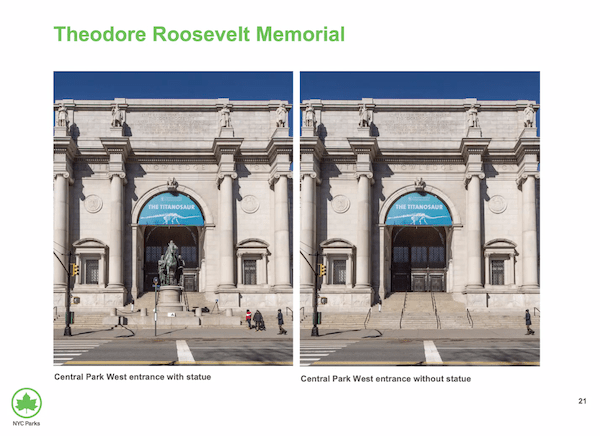 AMNH Theodore Roosevelt removal
