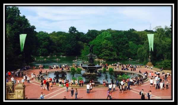 Billions scene Central Park