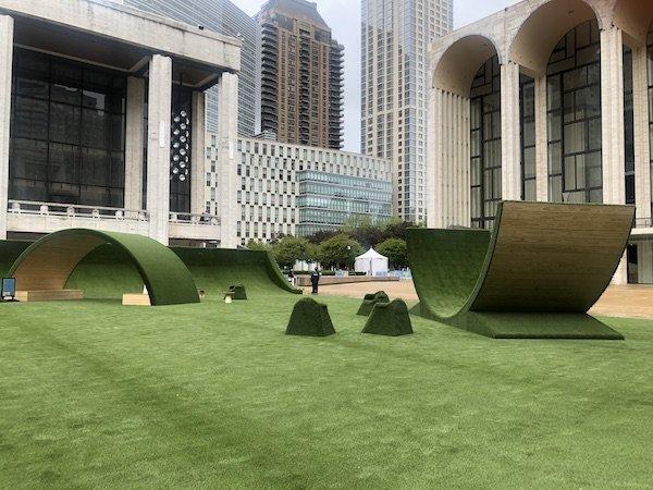 half pipe lincoln center green