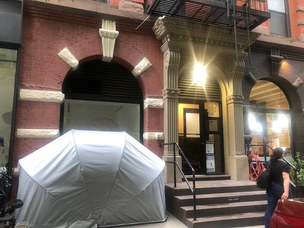 67th Street tent