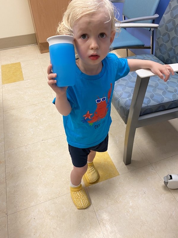 toddler burns feet central park playground