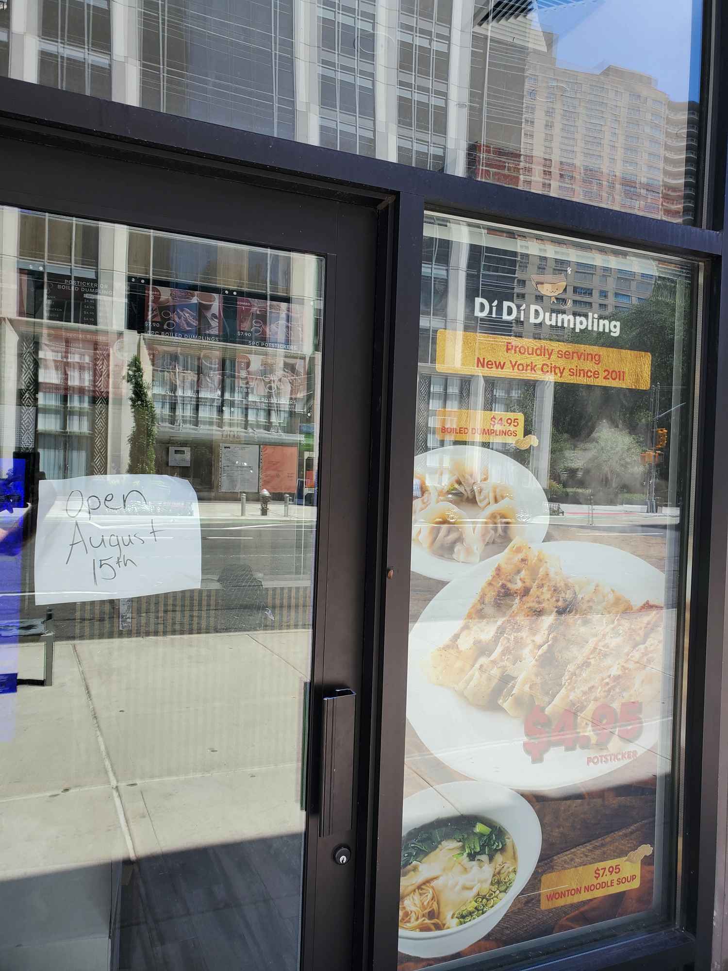 didi dumpling opening amsterdam ave