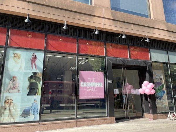 The Cashmere Sale 348 Amsterdam Avenue
