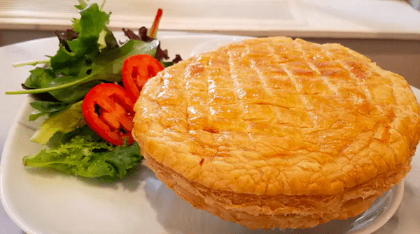 herb chicken pastry pie