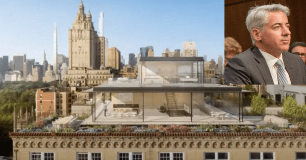 Bill Ackman glass penthouse rejected