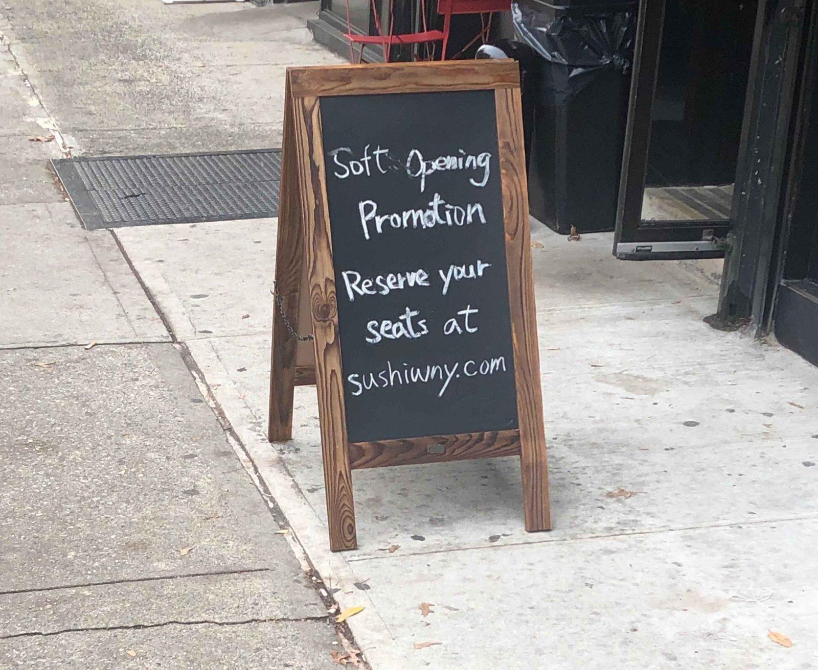 Sushi W NYC