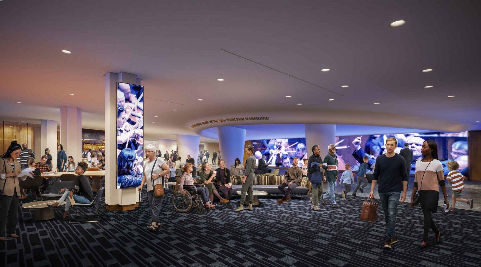 lobby david geffen hall