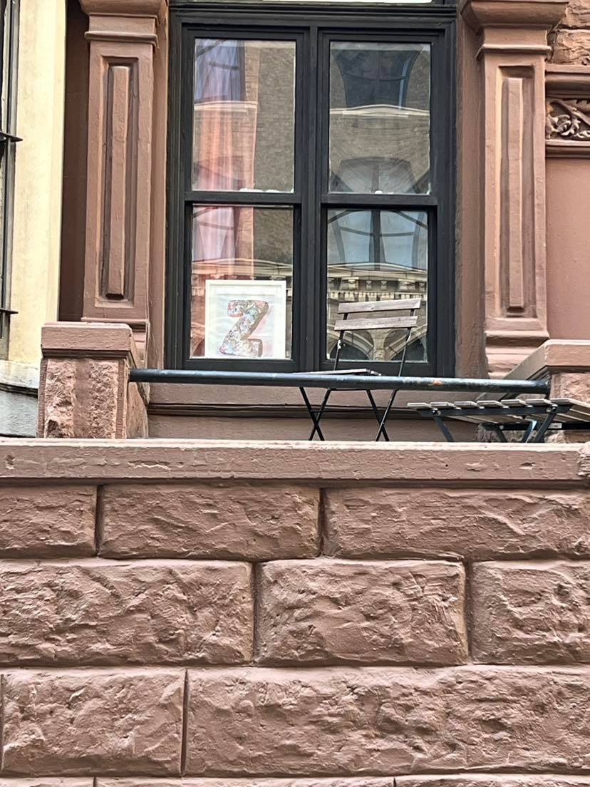 z in window