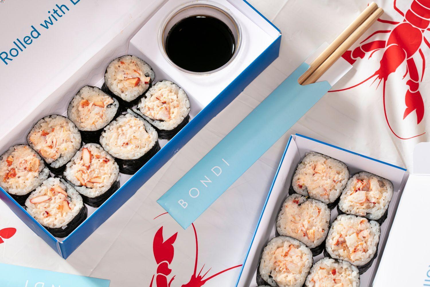 lobster maki rolls bondi