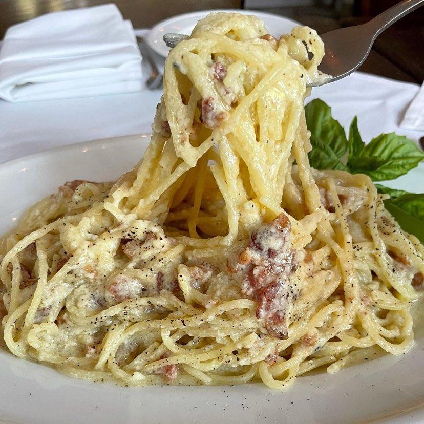 Spaghetti Carbonara ortomare