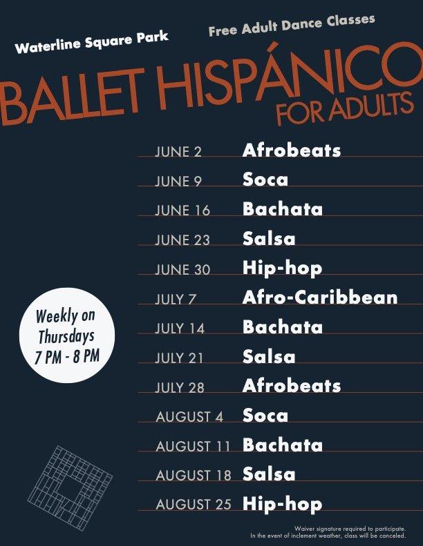 Waterline Park Ballet Hispanico