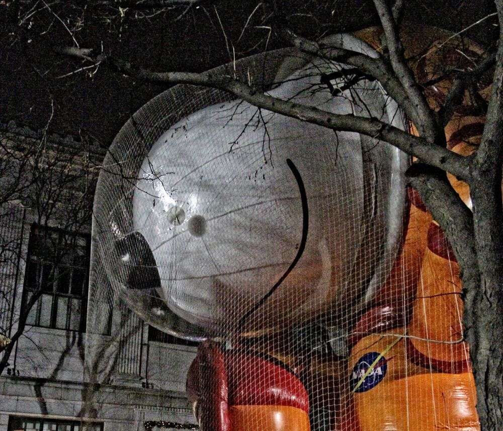 inflated snoopy