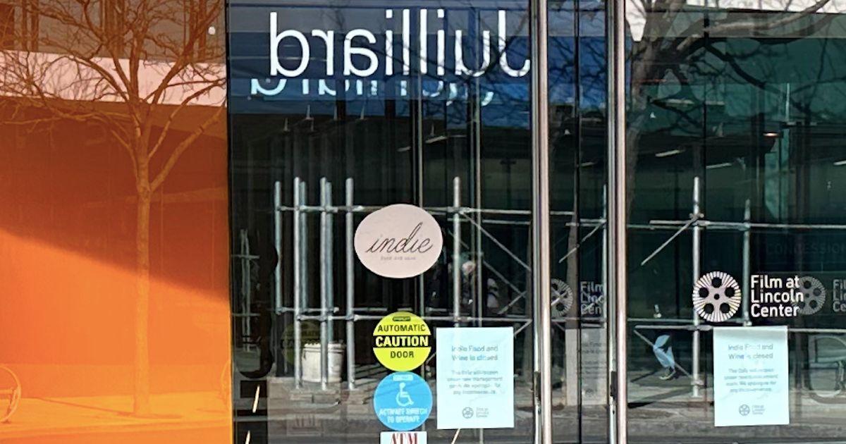 indie food wine closes lincoln center