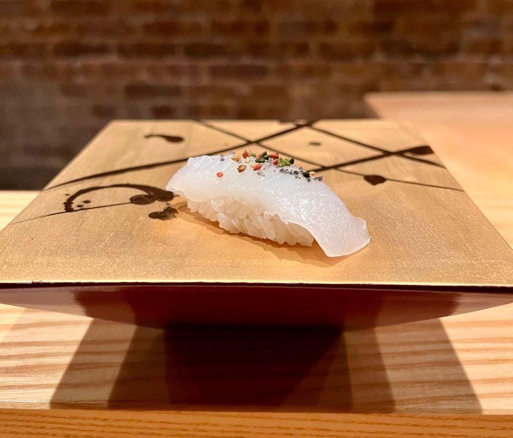 Aori Squid with sesame salt