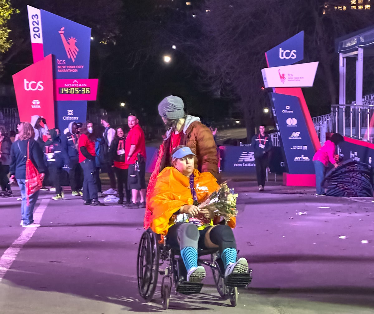 francine silver finishes last nyc marathon