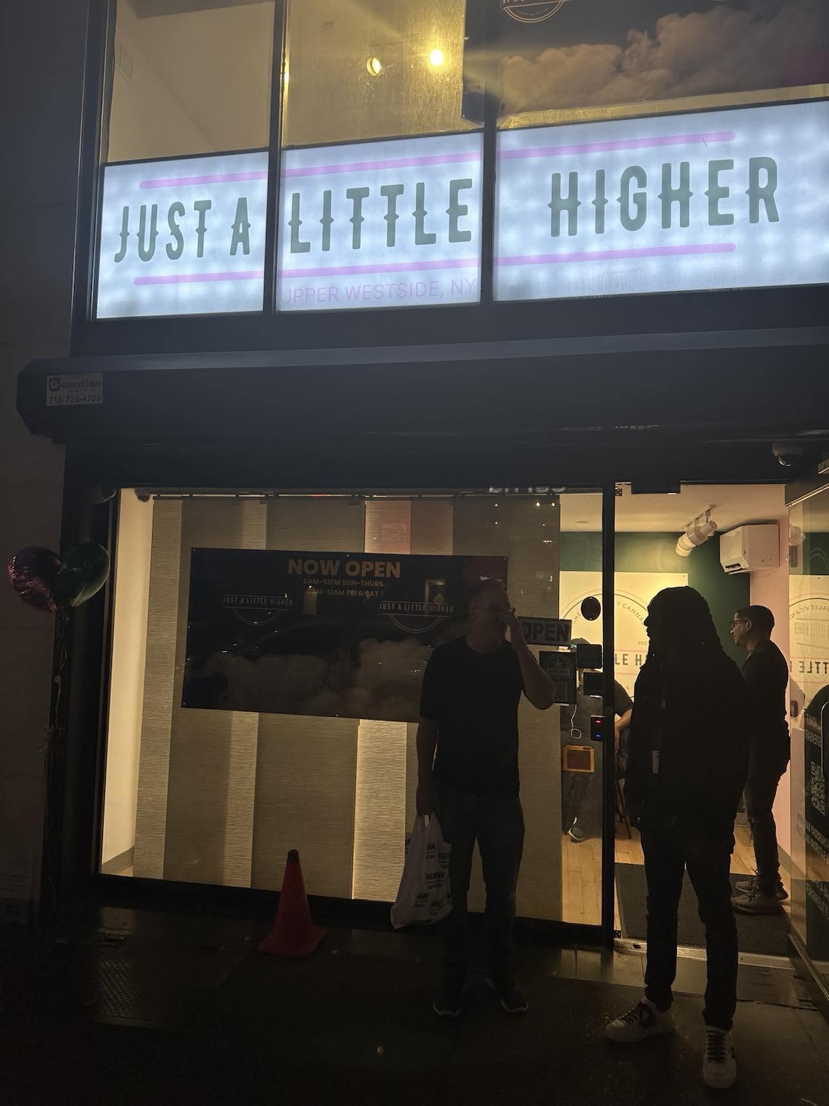 just a little higher