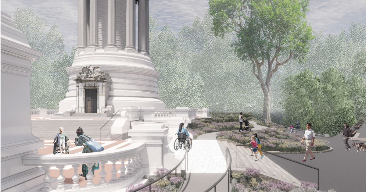 soldiers and sailors monument new design