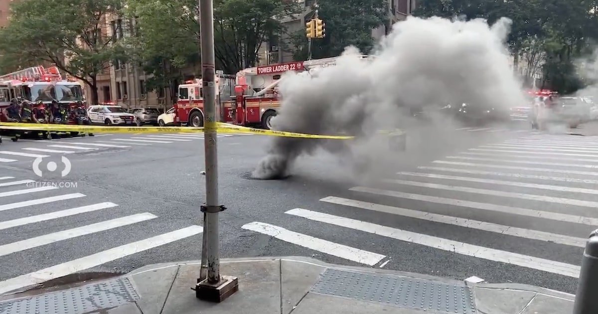 manhole fire 500 west end