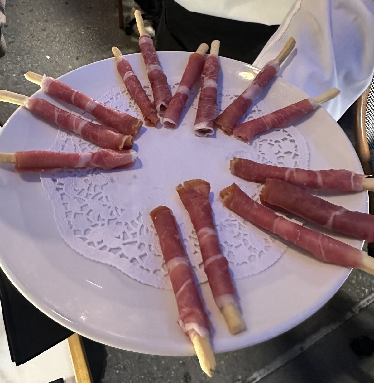 Proscuitto sticks