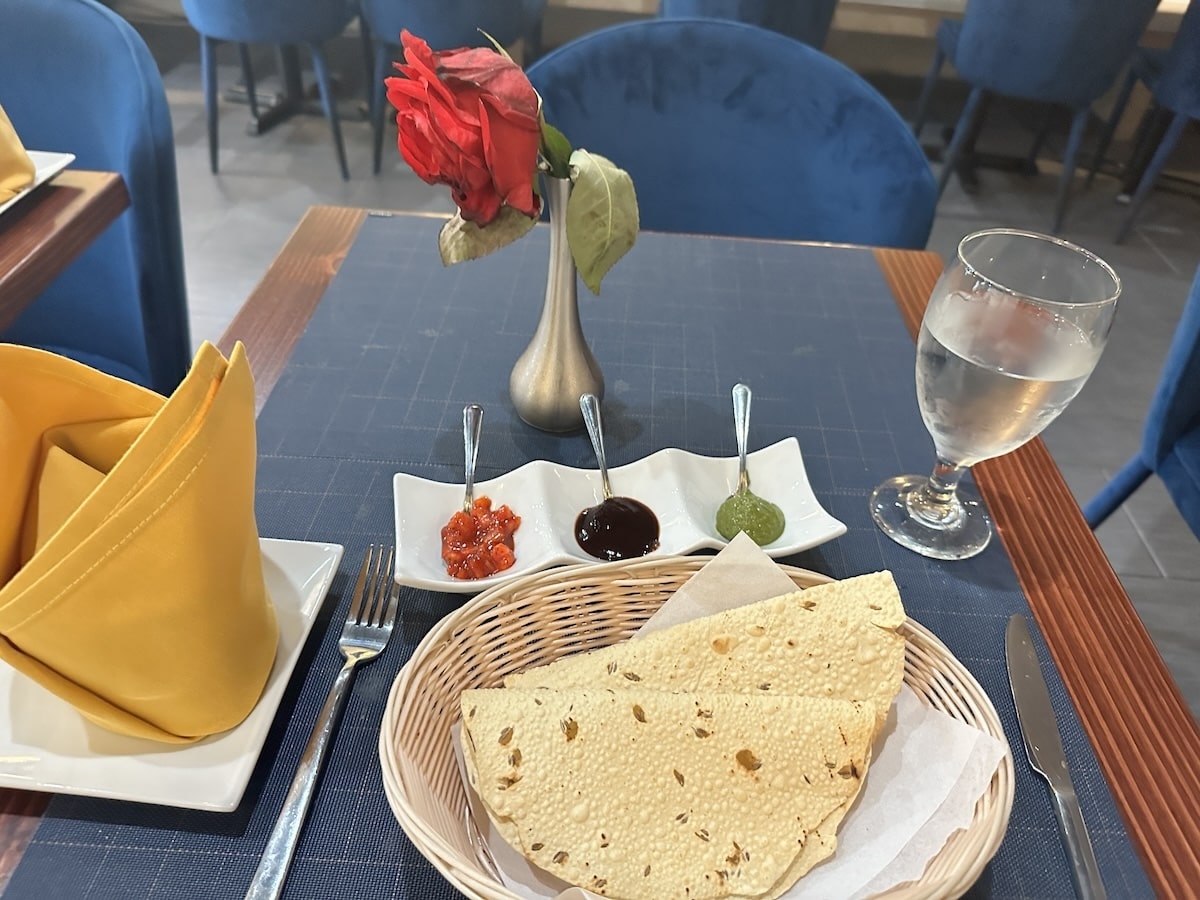 Rudrak’s papadum