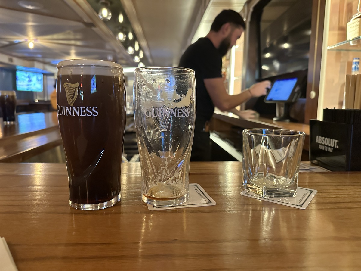 Perfect pour of Guinness