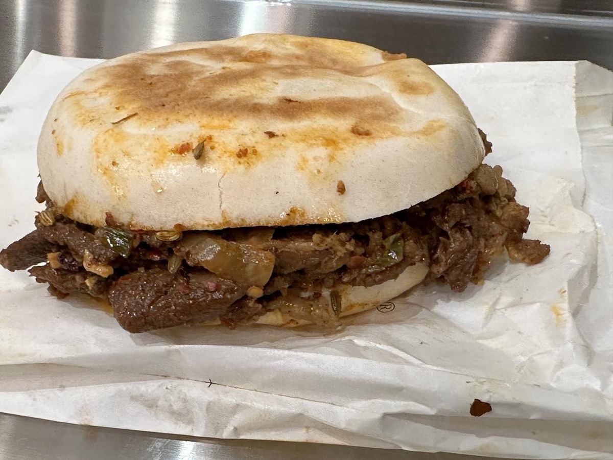 lamb cumin burger xian famous foods