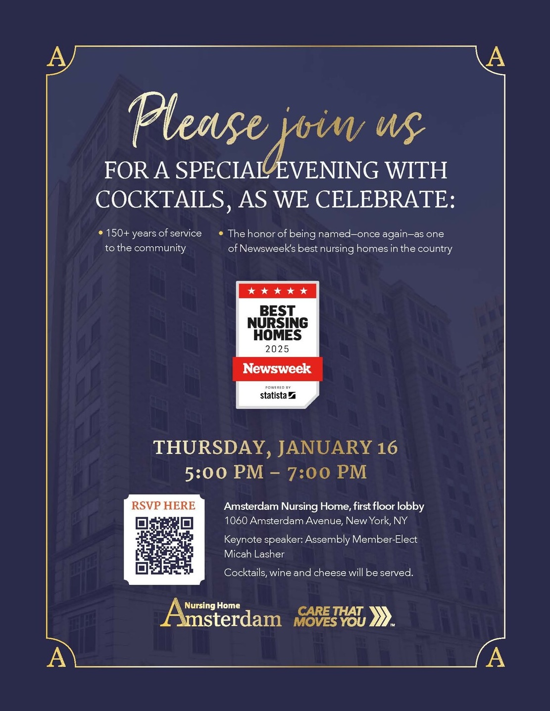 Amsterdam Nursing Home Celebration