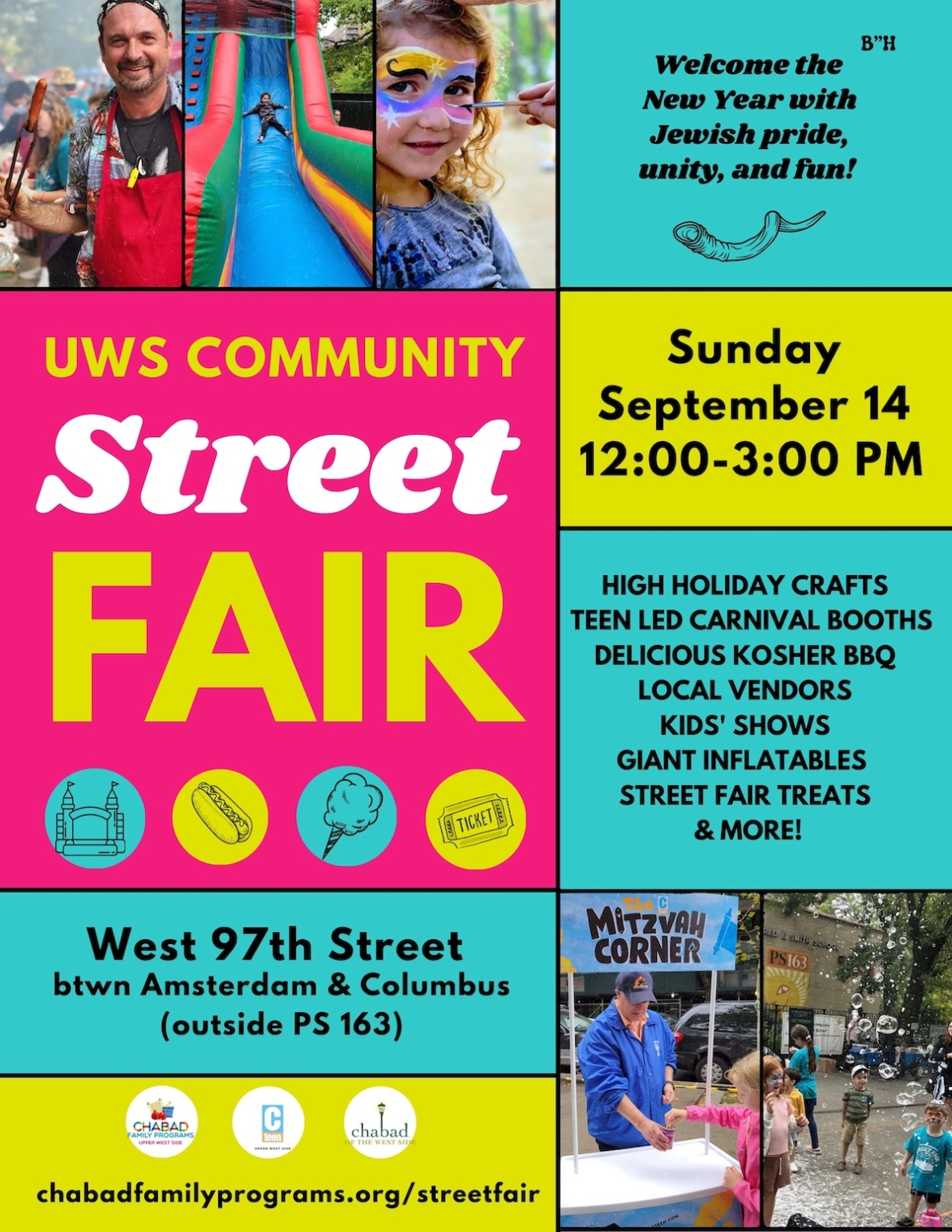 Celebrate the High Holidays with a Fun-Filled Street Fair on the Upper ...