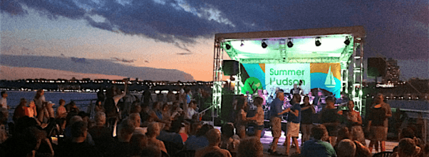 All Summer Long: Dancing, Music + Movies on the Pier in Riverside Park