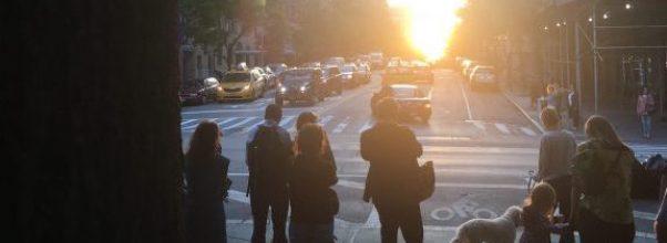 Manhattanhenge is coming back this week