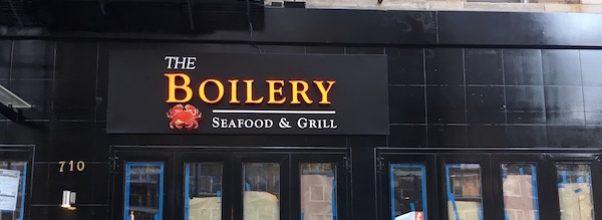 Boilery Seafood & Grill Opens Today