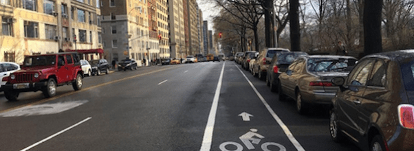 Central Park West Bike Lane Approved