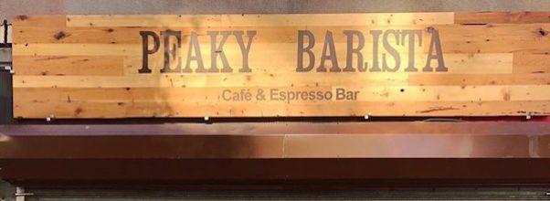 New Coffee Place, Peaky Barista, Open at 2680 Broadway