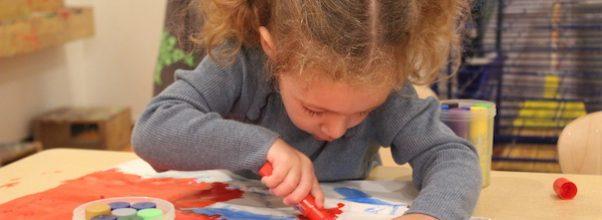 Saul and Carole Zabar Nursery School Students Decorate Thanksgiving Bags For Those in Need