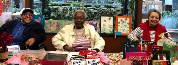 Giving Back At Any Age: Residents of the New Jewish Home Raise Funds For Cystic Fibrosis Foundation Selling Handmade Holiday Crafts and Treats