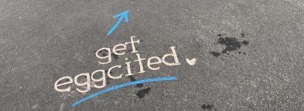Chalk Art Easter Egg Hunt in Central Park