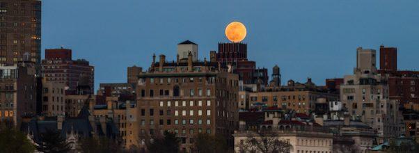 Photos of Tuesday’s Super Pink Moon