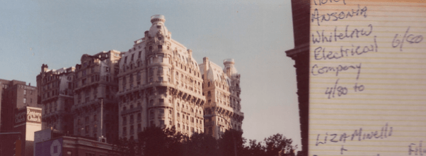 Early 1980s Stories of The Ansonia