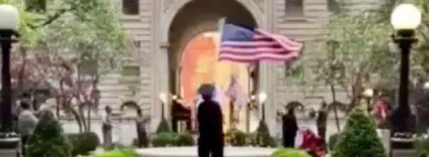An Extended Applause in The Apthorp Courtyard