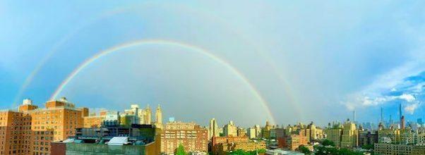 Photos of Sunday Night’s Rainbow!