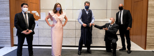UWS Couple Has COVID-Friendly Wedding on Building Rooftop
