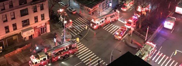 Fire on 108th and Broadway