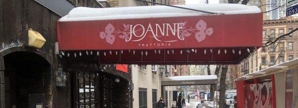 Joanne Trattoria to Reopen with Some Changes