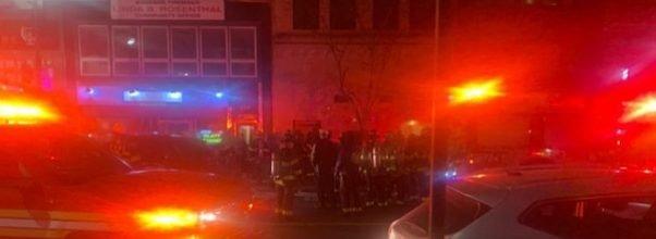 72nd Street Barricaded Due to Apartment Fire
