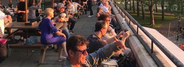 Party in Riverside Park