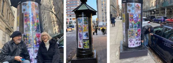 New Exhibit at the 83rd Street Kiosk