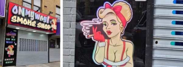 New Smoke Shop Signage is Offensive to Some