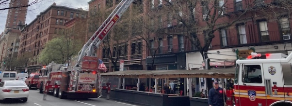 Fire Breaks Out at Thyme and Tonic