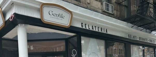Gelateria Gentile Prepares to Open on Amsterdam Ave