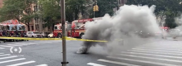Manhole Fire at 84th and West End Avenue